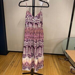 Parker Purple Boho Maxi Dress Size XS